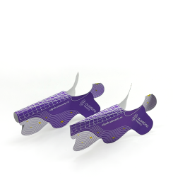 ALGEBRA BEAUTY   ФИОЛЕТОВАЯ   (300шт)   Формы для наращивания на алюминиевой основе