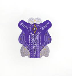 ALGEBRA BEAUTY   ФИОЛЕТОВАЯ   (300шт)   Формы для наращивания на алюминиевой основе