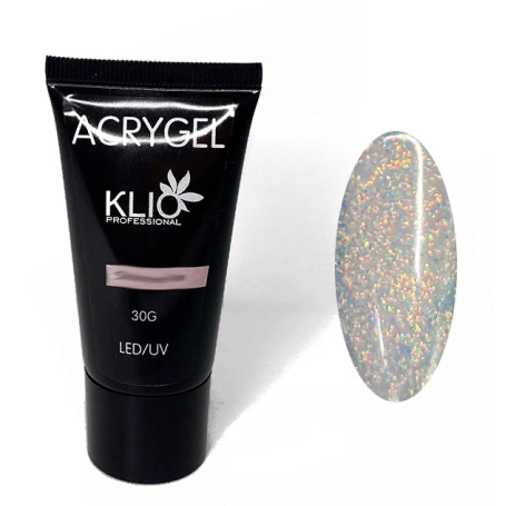 KLIO   Acrygel SHIMMER OPAL   30мл (туба)   Акригель с шиммером   (СНЯТО)