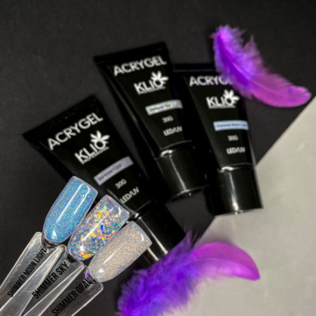 KLIO   Acrygel SHIMMER OPAL   30мл (туба)   Акригель с шиммером   (СНЯТО)