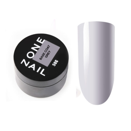 ONE NAIL   Base GREY   50мл (шайба)   База прозрачная жесткая