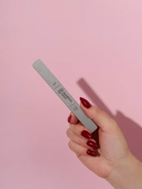 ALGEBRA BEAUTY Черная S Основа для пилки прямая алюминиевая 130x14мм