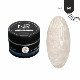 NAIL REPUBLIC Gel PEARL #241 15г Гель для моделирования средне-жидкий перламутровый