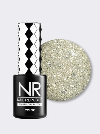 NAIL REPUBLIC   #420 Safari   10мл   Гель-лак с шиммером