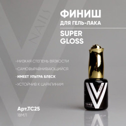 VOGUE NAILS   Топ без л/с  Top SUPER GLOSS 18мл