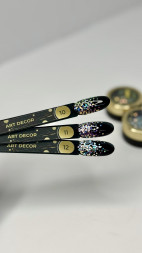 ALTA NIVELO   Блестки для дизайна Шестигранники   ART DECOR   #12