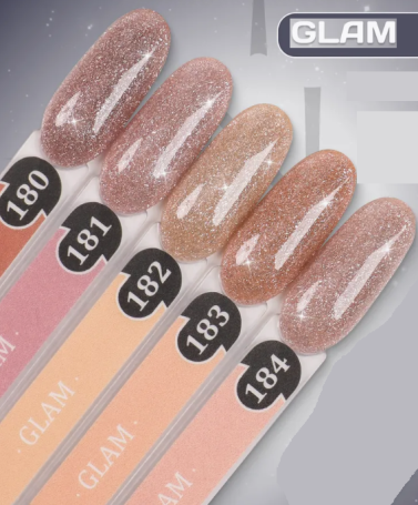 ALTA NIVELO   Гель-лак с шиммером   10мл   GLAM   #184