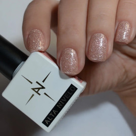 ALTA NIVELO Гель-лак с шиммером 10мл GLAM #184