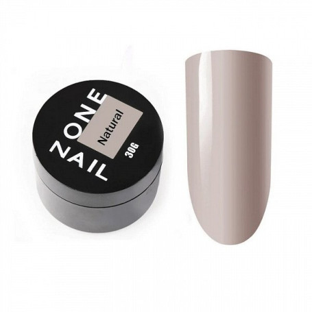 ONE NAIL   Base NATURAL   30мл (шайба)   База прозрачная жесткая