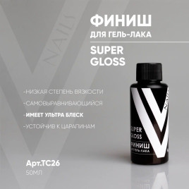 VOGUE NAILS   Топ без л/с  Top SUPER GLOSS 50мл   (СНЯТО)