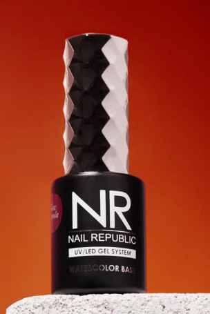 NAIL REPUBLIC   Base WATERCOLOR   Clear   10мл   База для техники по &quot;мокрому&quot;