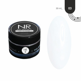 NAIL REPUBLIC Gel CLASSIC #03 30г Гель для моделирования средне-жидкий Молочный