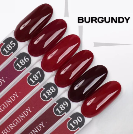 ALTA NIVELO   Гель-лак   10мл   BURGUNDY   #186