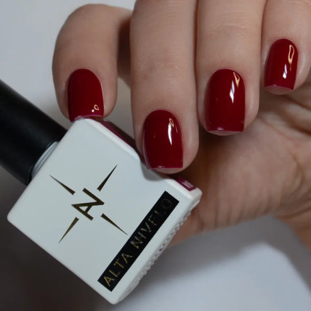ALTA NIVELO   Гель-лак   10мл   BURGUNDY   #186