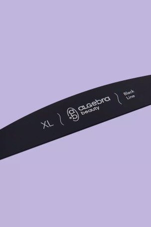 ALGEBRA BEAUTY   Черная   XL   Основа для пилки лодка алюминиевая   180x30мм