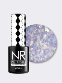 NAIL REPUBLIC #1072 Opal Ocean 10мл Гель-лак со слюдой