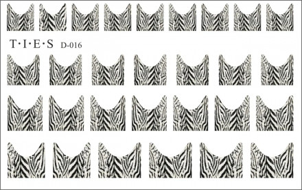 TIES   Пленка для френча   D-016