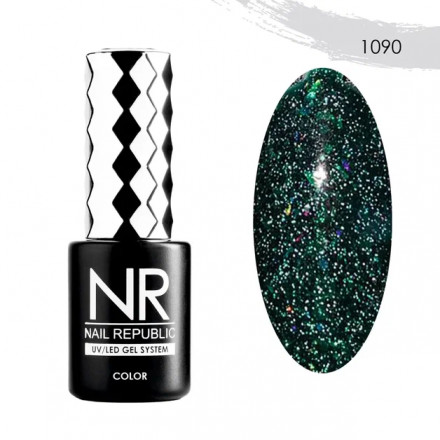 NAIL REPUBLIC   Гель-лак светоотражающий   10мл   Bright Flash   #1090