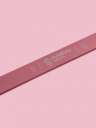 ALGEBRA BEAUTY   Основа для пилки прямая алюминиевая Розовая   S (130x14мм)