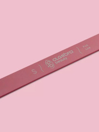 ALGEBRA BEAUTY Розовая S Основа для пилки прямая алюминиевая 130x14мм