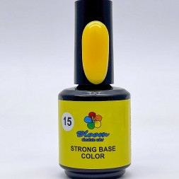 BLOOM   База камуфлирующая цветная  15мл   Base Strong COLOR   #15