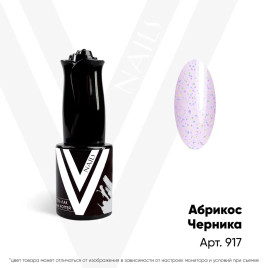 VOGUE NAILS Гель-лак полупрозрачный с камифубуками 10мл АБРИКОС-ЧЕРНИКА