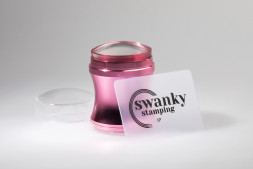 Swanky Stamping Штамп розовый, силиконовый (4 см)