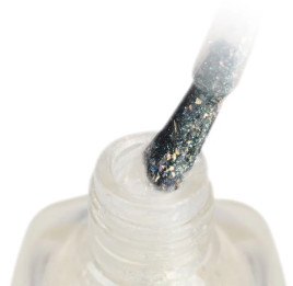 IQ BEAUTY Prolac #059 BORN TO SPARKLE 12,5мл Лак для ногтей с биокерамикой полупрозрачный с хлопьями Юки