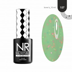 NAIL REPUBLIC   Base LOVE IS   #157   10мл   База камуфлирующая меланж