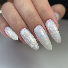 BSG   Base Colloration Hard   #119   20мл   База камуфлирующая жесткая с хлопьями Юки