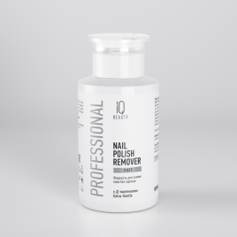 IQ BEAUTY   SOFT   150мл   Жидкость для снятия лака без ацетона с помпой