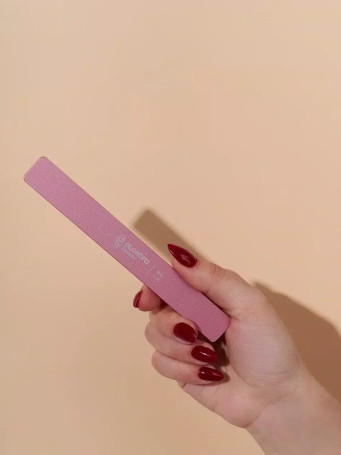 ALGEBRA BEAUTY   Розовая   L   Основа для пилки прямая алюминиевая   150x18мм