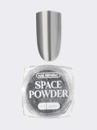 NAIL REPUBLIC Powder SPACE #01 Втирка металлик