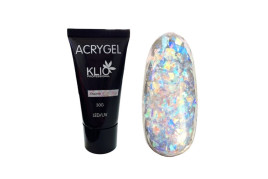 KLIO   Acrygel SHIMMER OSCARS   30мл (туба)   Акригель с шестигранниками   (СНЯТО)