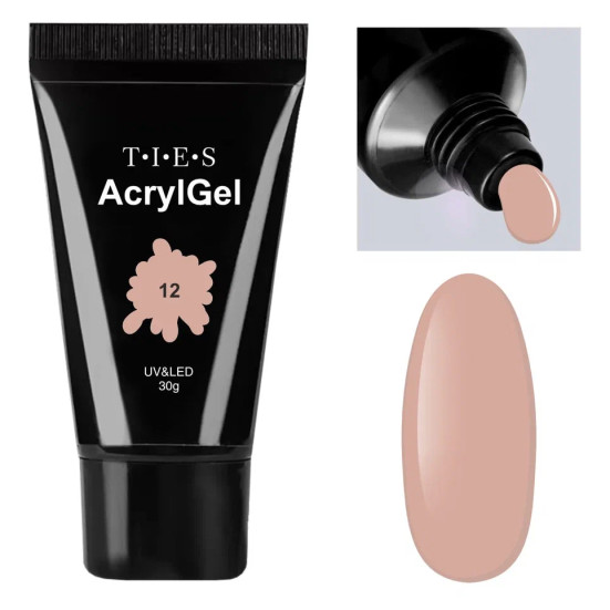 TIES   Акригель  Acryl Gel   №12   30мл