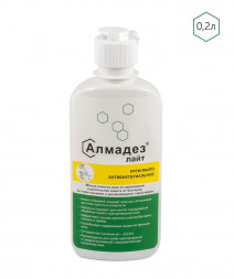 АЛМАДЕЗ- ЛАЙТ мыло антибактериальное (крышка флип-топ) 200мл