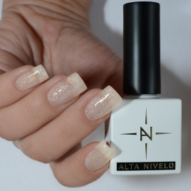 ALTA NIVELO Гель-лак с шиммером 10мл OPAL #49