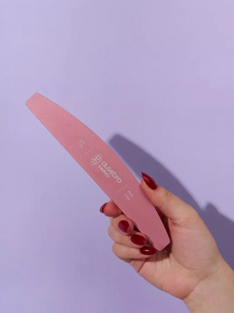 ALGEBRA BEAUTY   Розовая   XL   Основа для пилки лодка алюминиевая   180x30мм