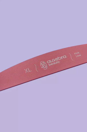 ALGEBRA BEAUTY   Розовая   XL   Основа для пилки лодка алюминиевая   180x30мм