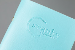 Swanky Stamping Кейс для пластин, на 20 пластин, Голубой