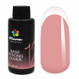 BLOOM Base Strong COVER #12 50мл (бутылка) База камуфлирующая жесткая