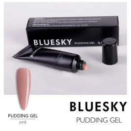 BLUESKY Pudding Gel полигель камуфлирующий розовый Pink 8 гр. (Mini)