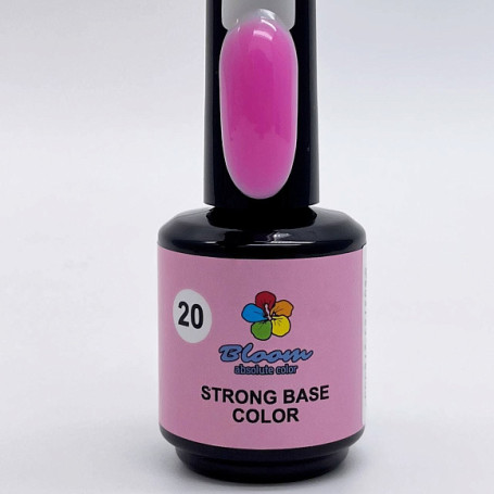 BLOOM   Base Strong COLOR   #20   15мл   База камуфлирующая жесткая цветная