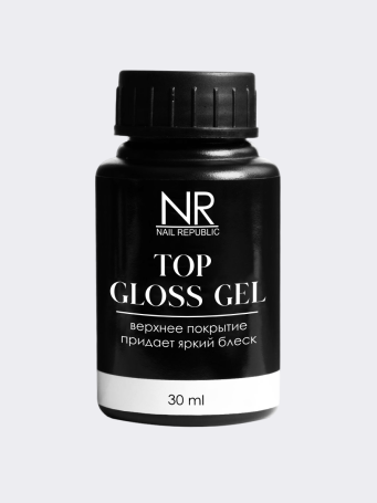 NAIL REPUBLIC   Top GLOSS GEL   30мл (бутылка)   Топ с л/с