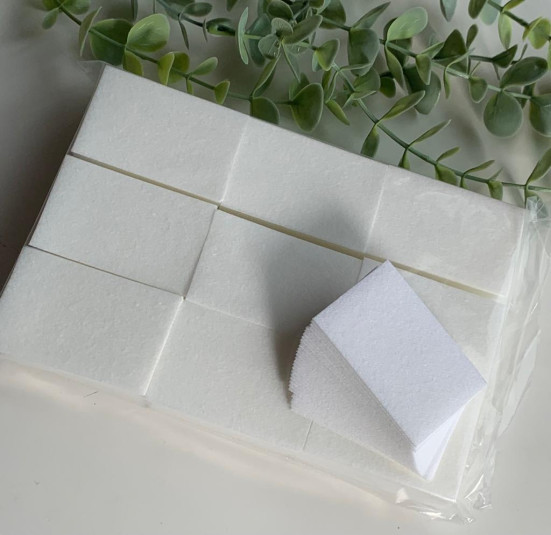 NAIL ART (NAIL OPT)   Салфетки безворсовые жесткие  БЕЛЫЕ  (1000шт)