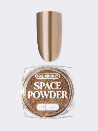 NAIL REPUBLIC   Powder SPACE   #04   Втирка металлик