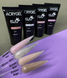 KLIO   Acrygel SHIMMER BEIGE   30мл (туба)   Акригель с шиммером   (СНЯТО)
