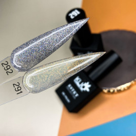 KLIO ESTET #291 10мл Гель-лак полупрозрачный с шиммером Opal светлый