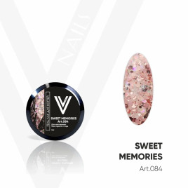 VOGUE NAILS   Гель-лак с блестками  5мл (банка)  SWEET MEMORIES