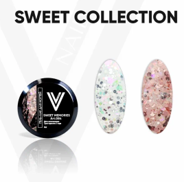 VOGUE NAILS   Гель-лак с блестками  5мл (банка)  SWEET MEMORIES